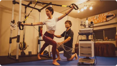 トレーニング風景