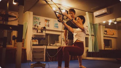 トレーニング風景